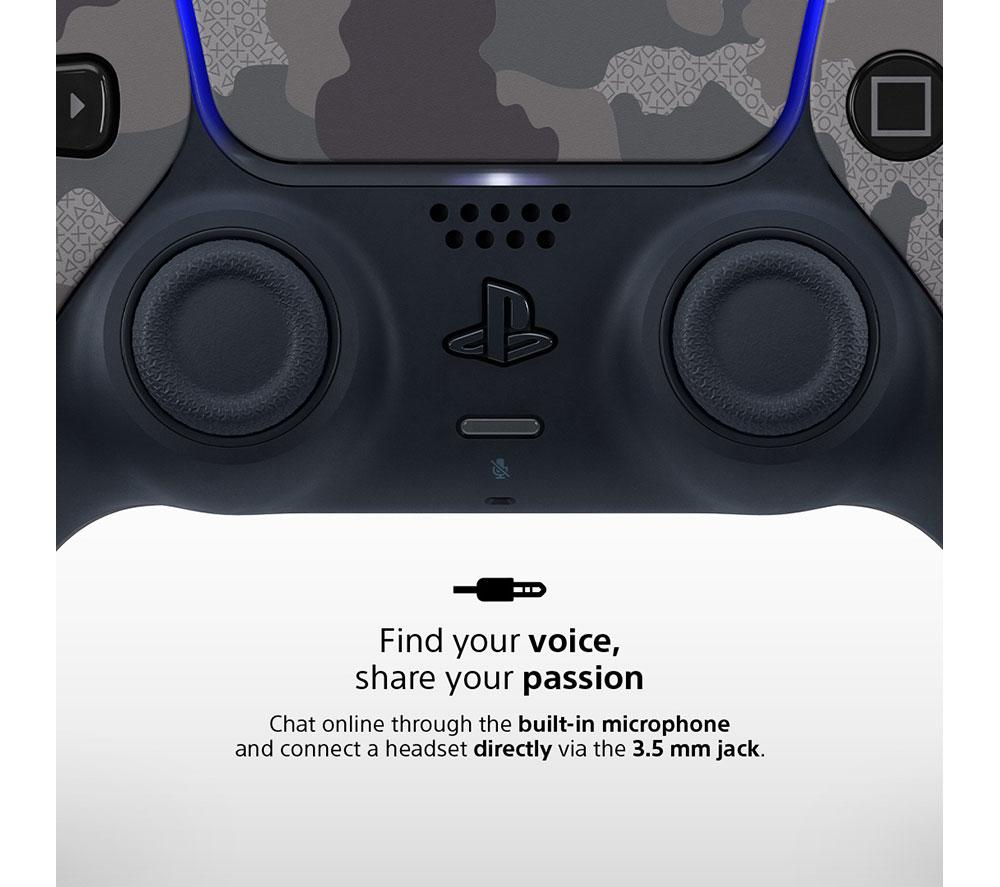 Buy PLAYSTATION PS5 DualSense Wireless Controller Camo Grey
