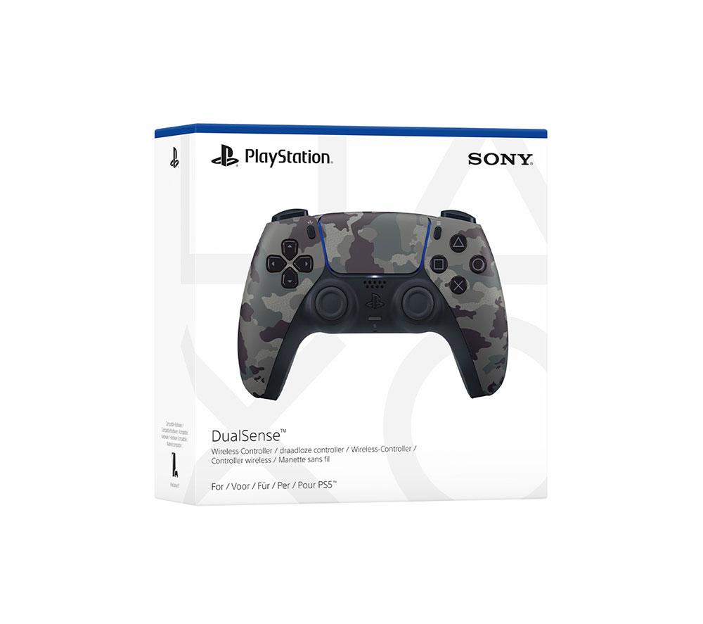 PLAYSTATION PS5 DualSense Wireless Controller - Camo Grey image number 9 of 9