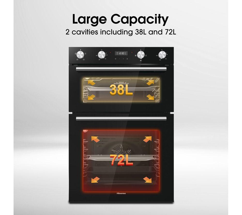 HISENSE BID95211BGUK Electric Double Oven - Black image number 8 of 11