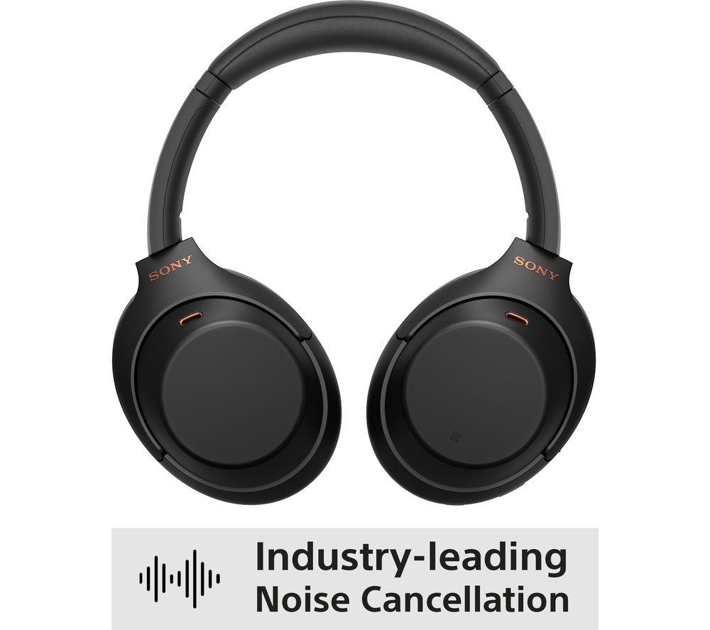 Buy SONY WH-1000XM4 Wireless Bluetooth Noise-Cancelling Headphones - Black