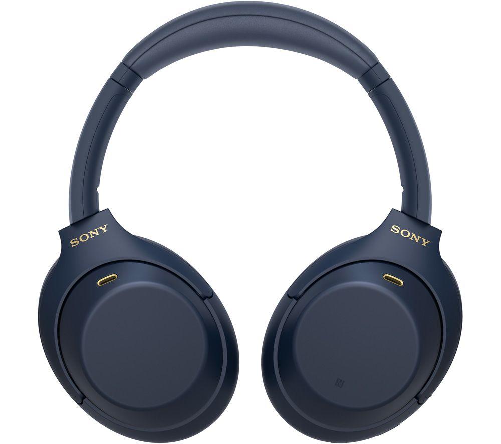 Buy SONY WH-1000XM4 Wireless Bluetooth Noise-Cancelling Headphones - Blue