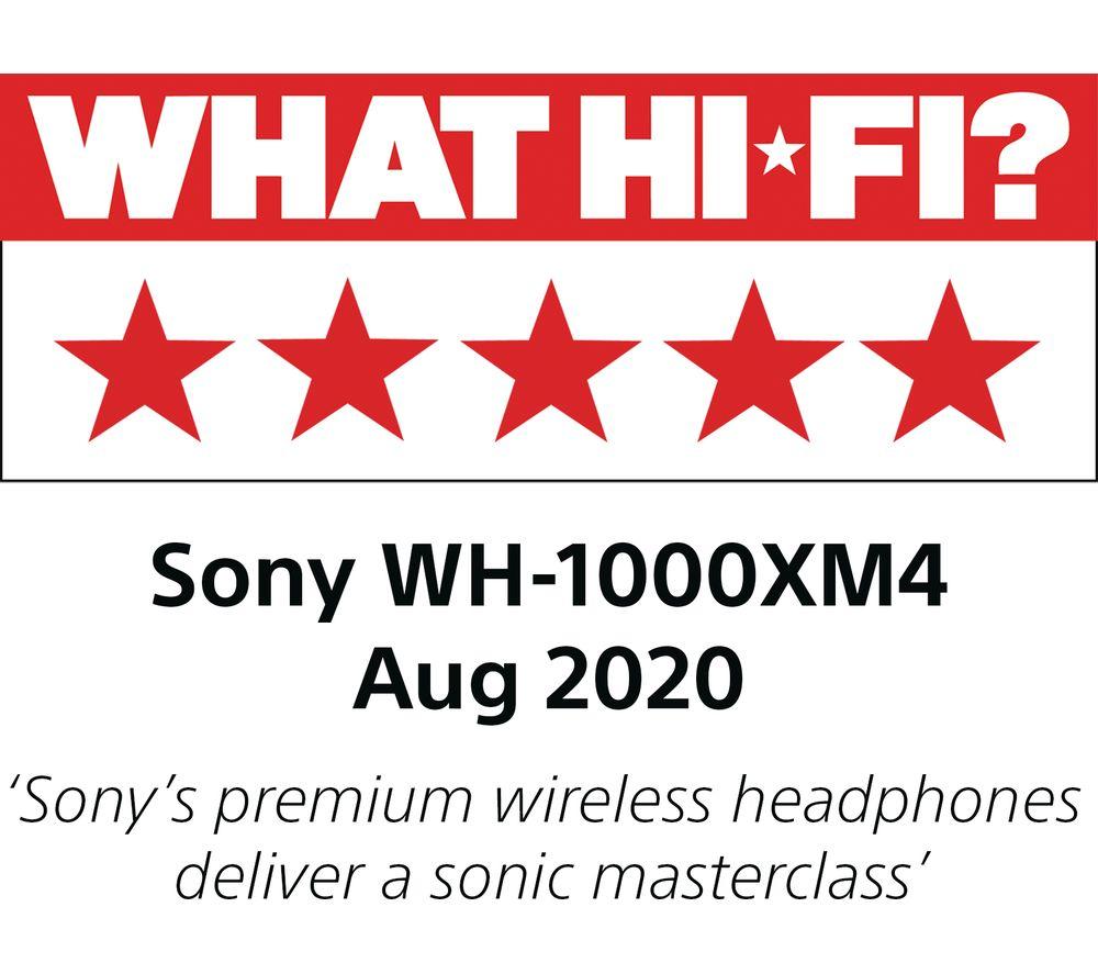 SONY WH-1000XM4 Wireless Bluetooth Noise-Cancelling Headphones - Silver - image 14