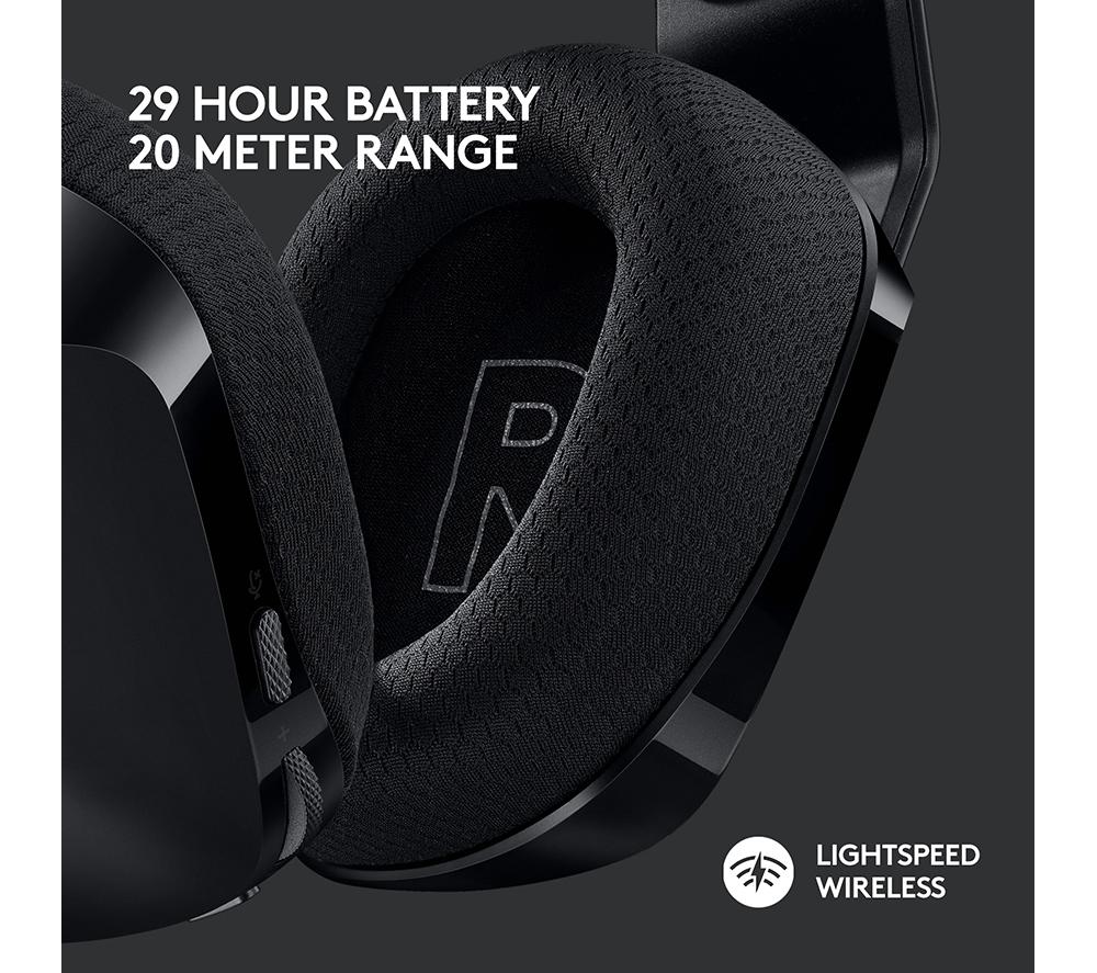 Buy LOGITECH G733 LIGHTSPEED Wireless Gaming Headset Black Currys