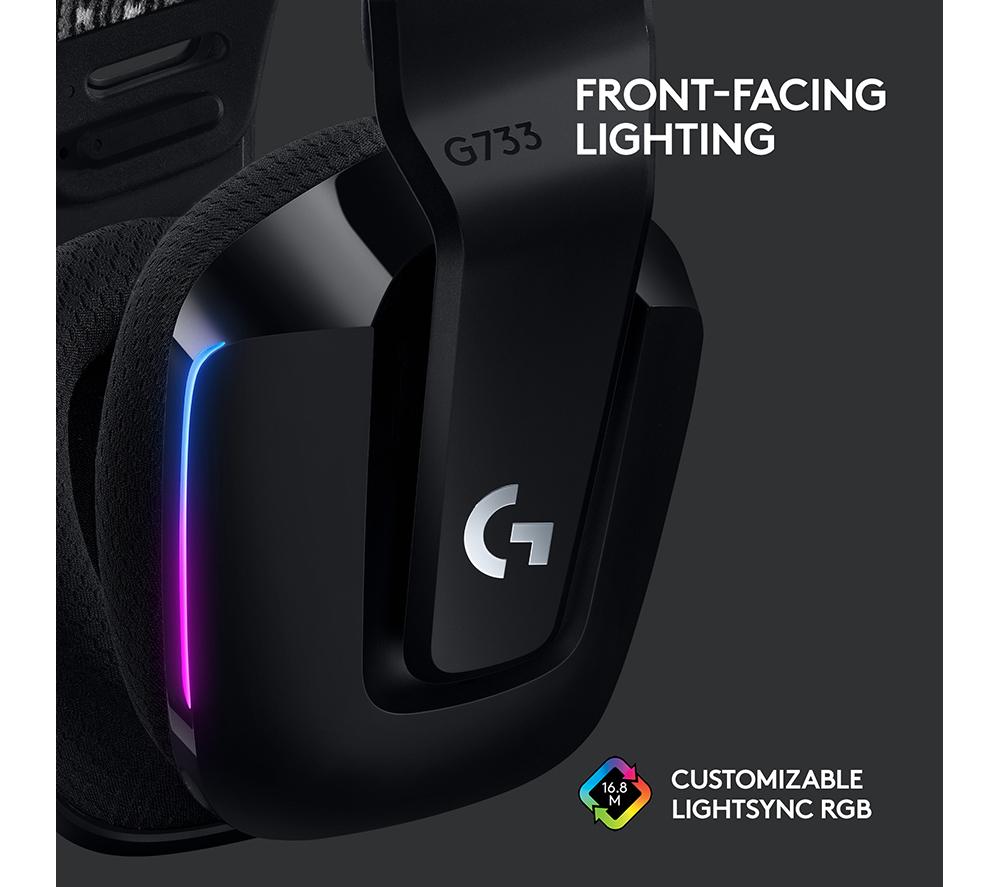 Buy LOGITECH G733 LIGHTSPEED Wireless Gaming Headset Black