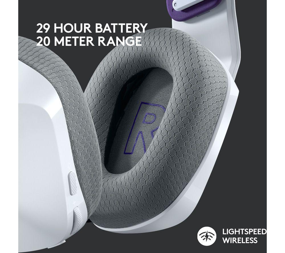 LOGITECH G733 LIGHTSPEED Wireless Gaming Headset - White image number 6 of 13