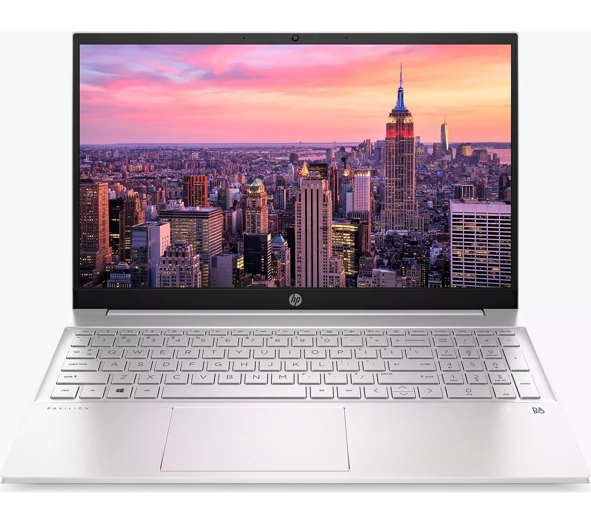 Image of HP Pavilion 15-eh0511sa 15.6" Laptop - AMD Ryzen 5, 512 GB, Silver, Silver/Grey