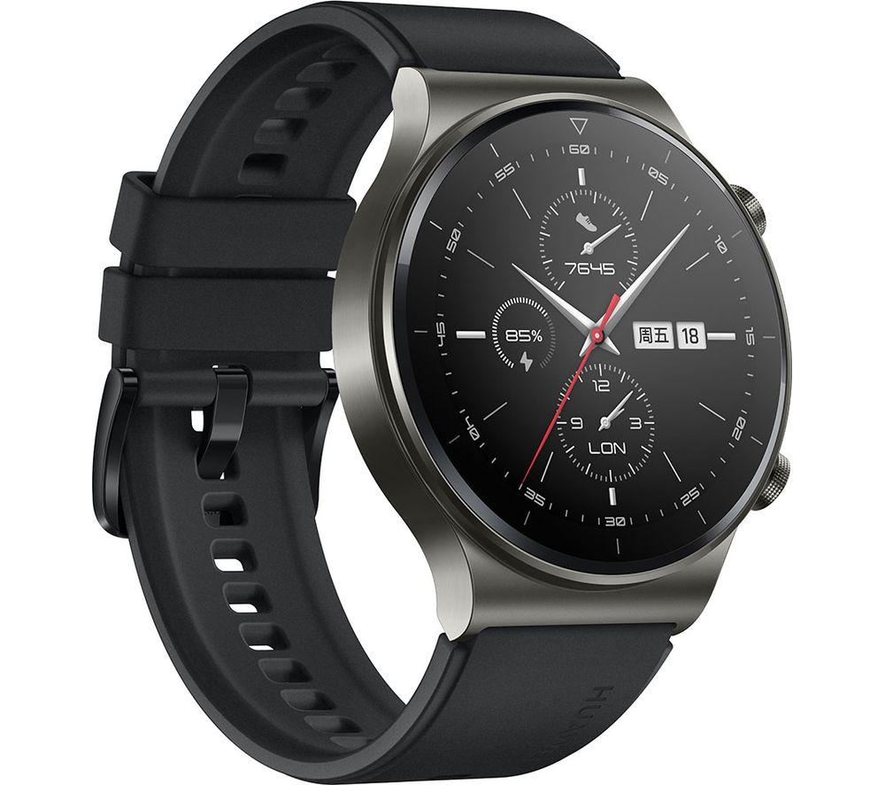 Buy HUAWEI Watch GT 2 Pro - Night Black, 46 mm | Currys