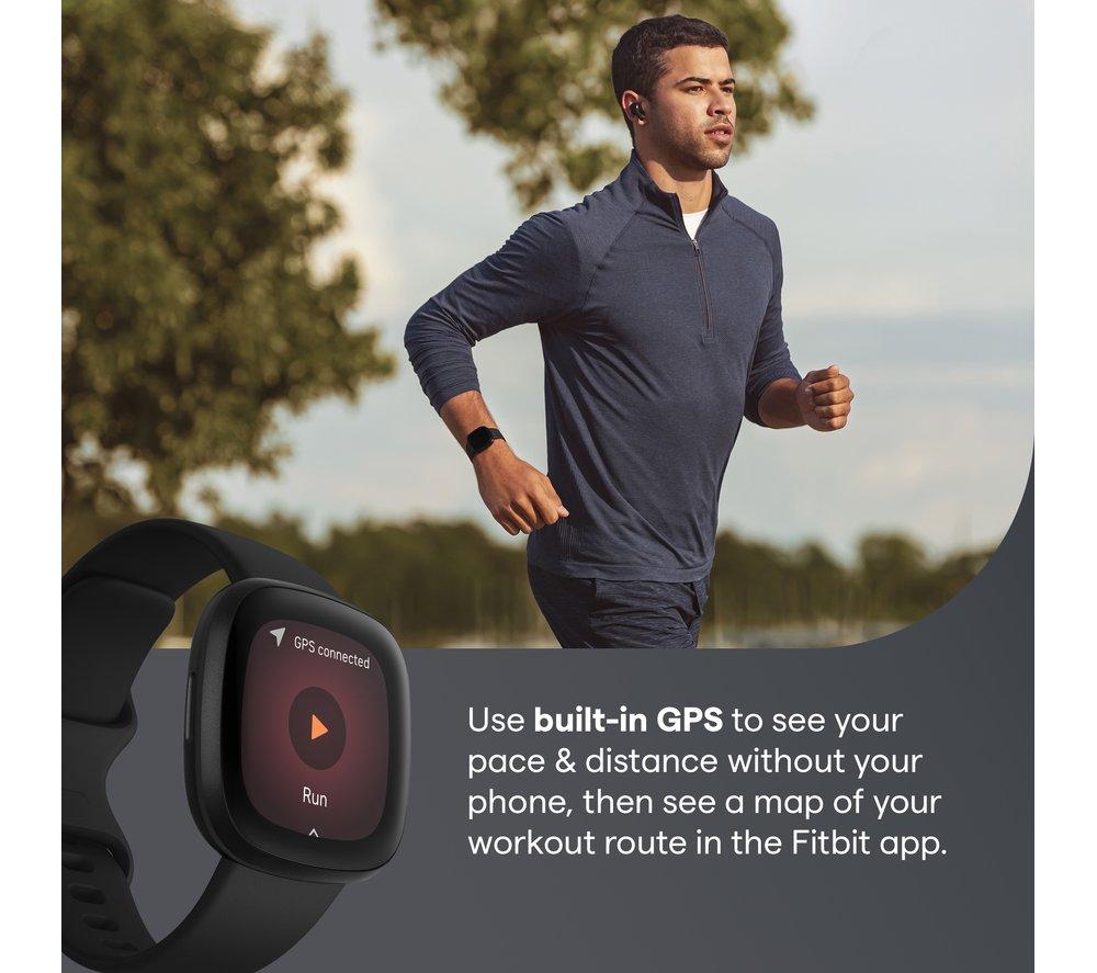 Buy FITBIT Versa 3 Smart Watch with Alexa & Google Assistant