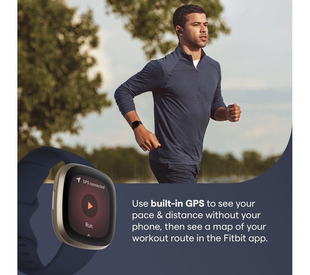 Buy FITBIT Versa 3 Smart Watch with Alexa Google Assistant