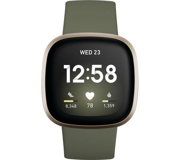 currys.co.uk | FITBIT Versa 3 Smart Watch with Alexa & Google Assistant
