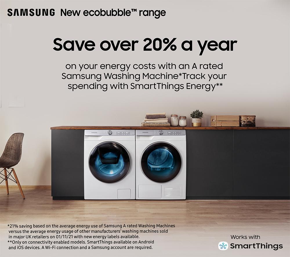 Buy SAMSUNG Series 5+ AddWash WW90T554DAW/S1 WiFi-enabled 9 kg 1400 Spin  Washing Machine - White | Currys