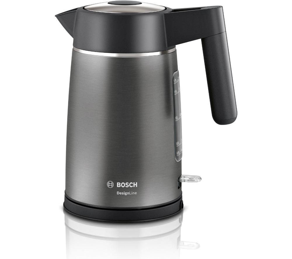 BOSCH DesignLine TWK5P475GB Jug Kettle - Black & Anthracite