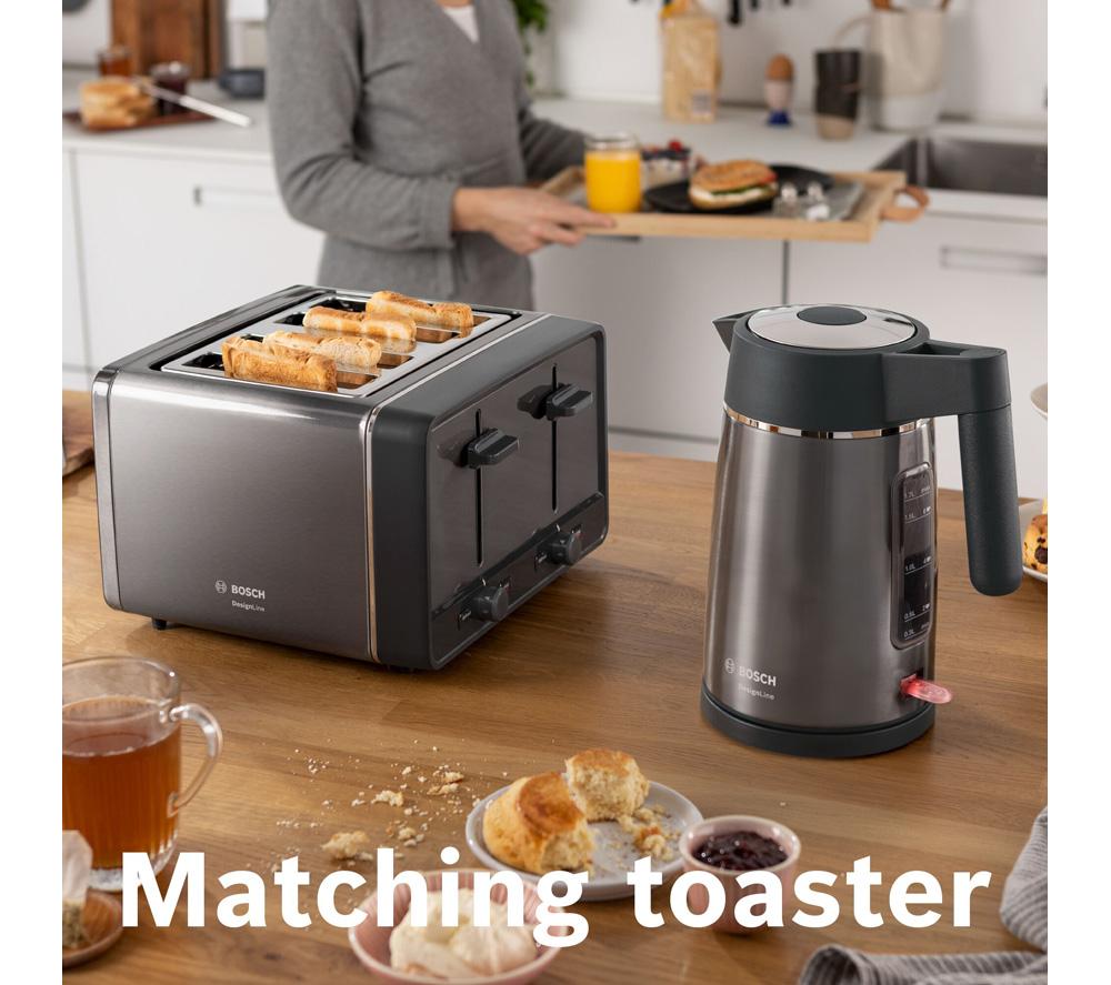 Buy BOSCH DesignLine Ergo TWK5P475GB Cordless Jug Kettle Black