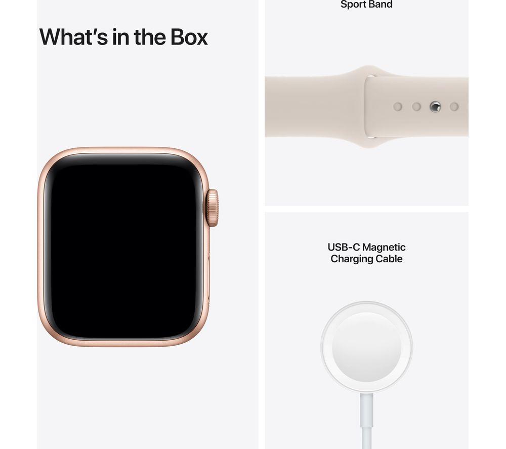 apple watch series se gold