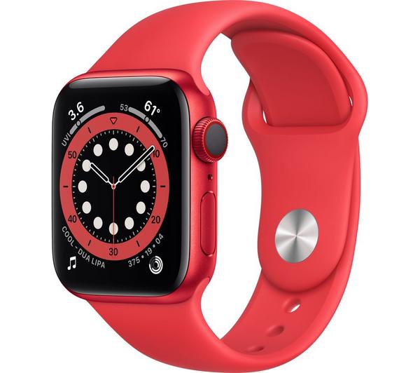 APPLE Watch Series 6 Cellular - PRODUCT(RED) Aluminium with PRODUCT(RED) Sports Band, 44 mm image number 0