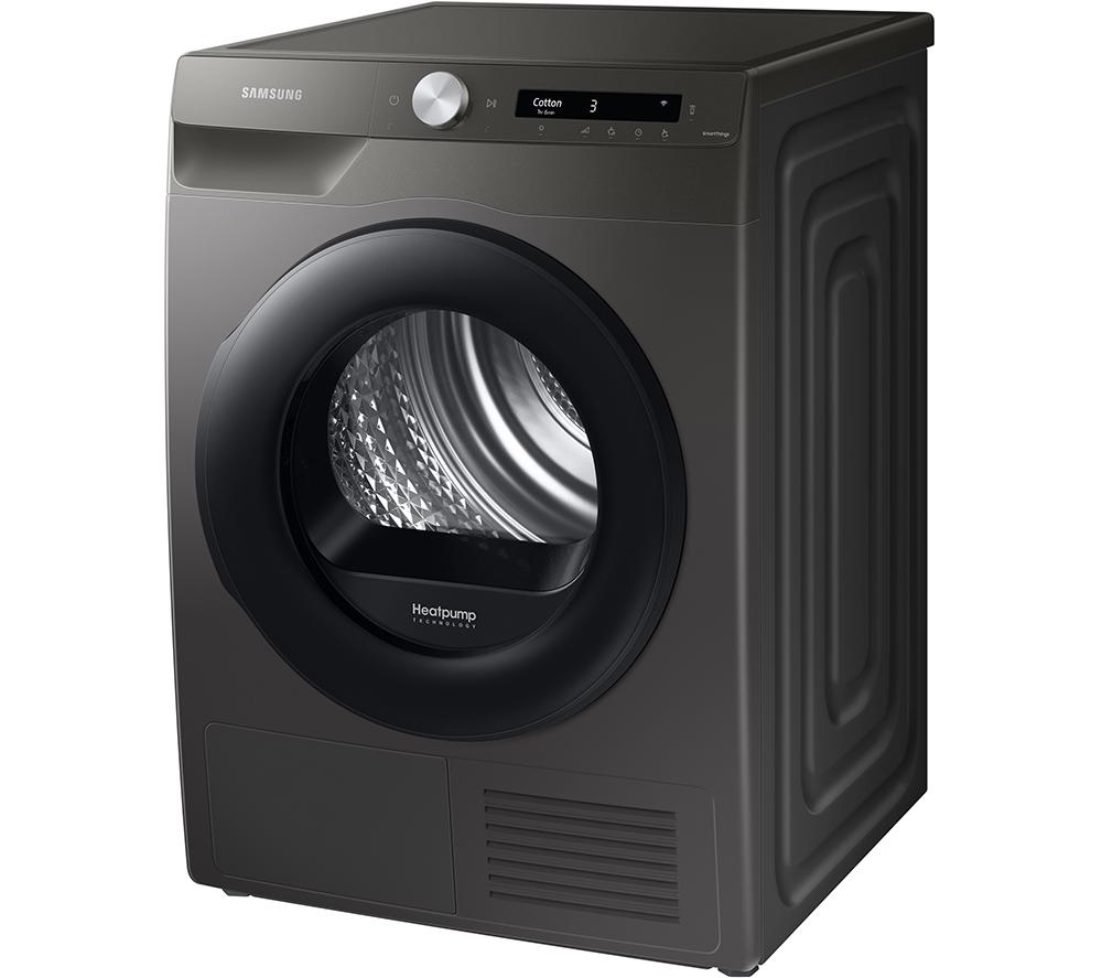 SAMSUNG Series 5+ AI Energy DV90T5240AN/S1 WiFi-enabled 9 kg Heat Pump Tumble Dryer - Graphite image number 2 of 11