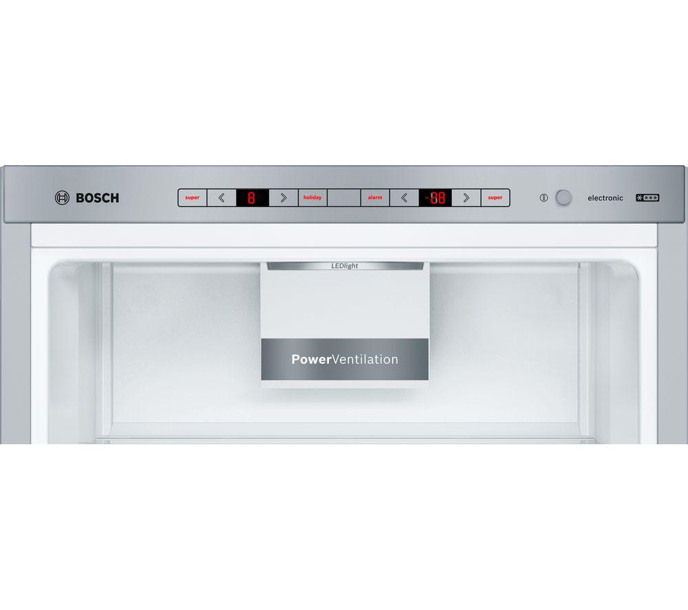 BOSCH KGE49AICAG 60/40 Fridge Freezer - Inox image number 5 of 6
