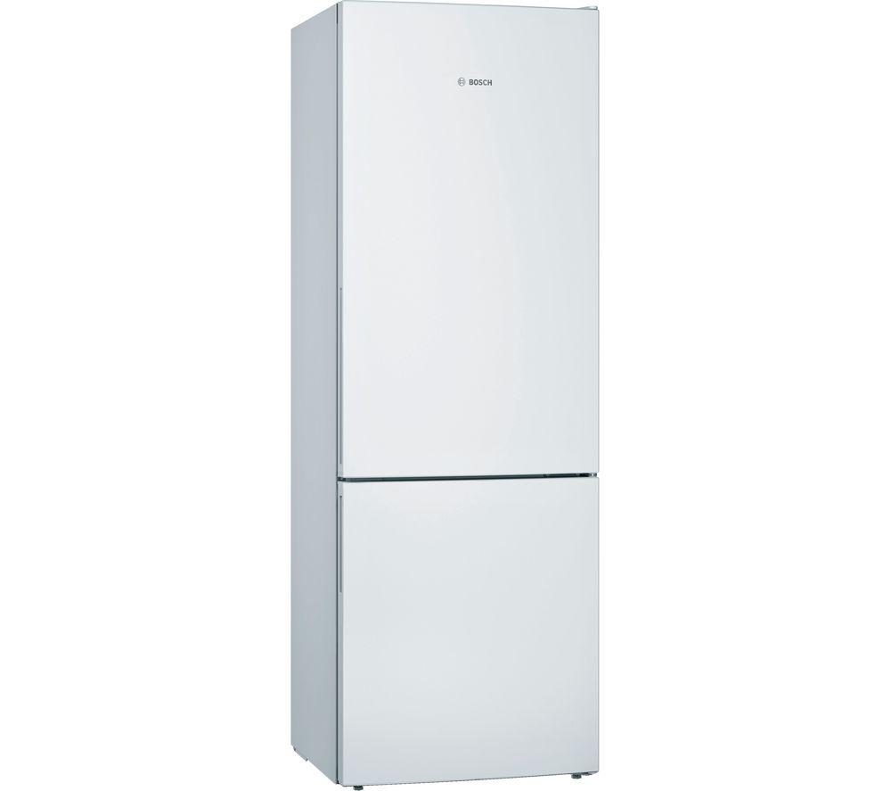 BOSCH KGE49AWCAG 60/40 Fridge Freezer - White, White