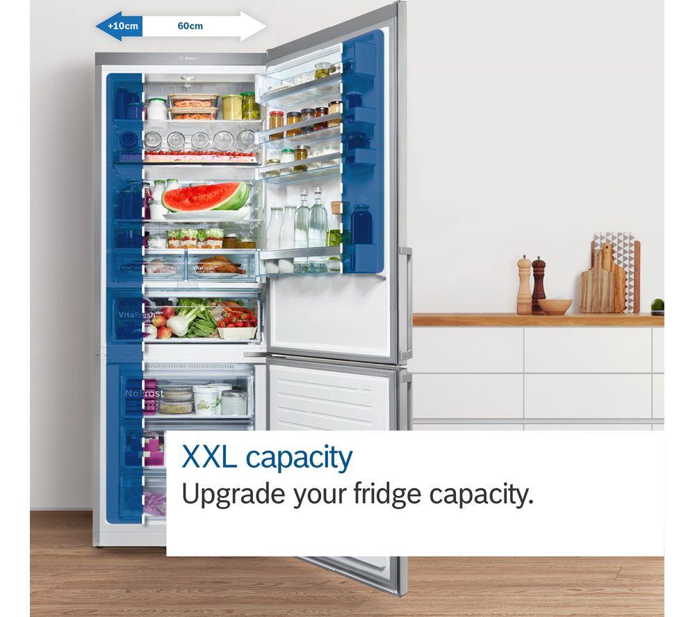 BOSCH Series 6 KGE49AWCAG 70/30 Fridge Freezer - White image number 3 of 9