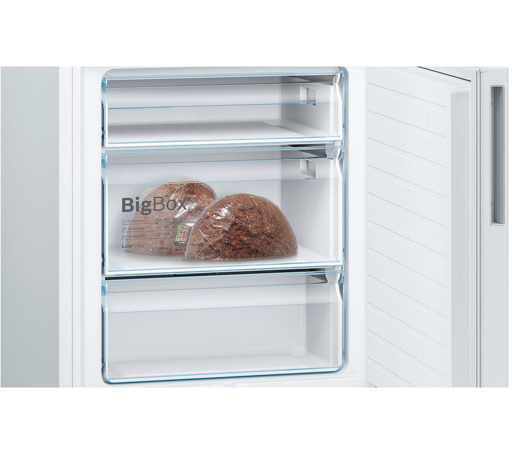 BOSCH Series 6 KGE49AWCAG 70/30 Fridge Freezer - White image number 7 of 9