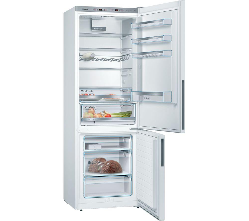 BOSCH Series 6 KGE49AWCAG 70/30 Fridge Freezer - White image number 8 of 9