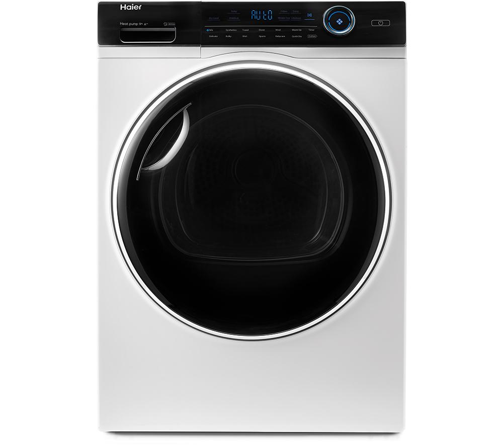 HAIER HD90-A2979 9 kg Heat Pump Tumble Dryer - White, White