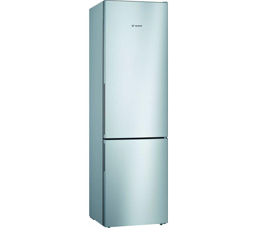 BOSCH Series 4 KGV39VLEAG 70/30 Fridge Freezer – Inox, Silver/Grey