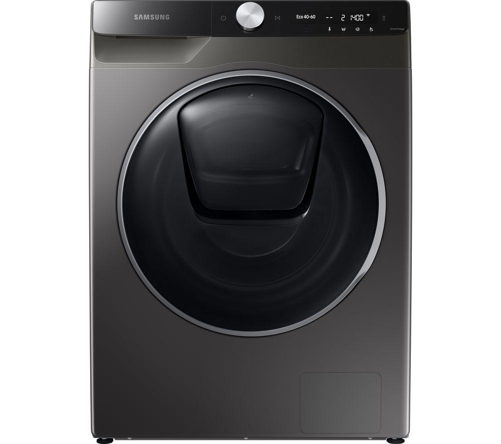 SAMSUNG QuickDrive WW90T986DSX/S1 WiFi-enabled 9 kg 1600 Spin Washing Machine – Graphite, Silver/Grey