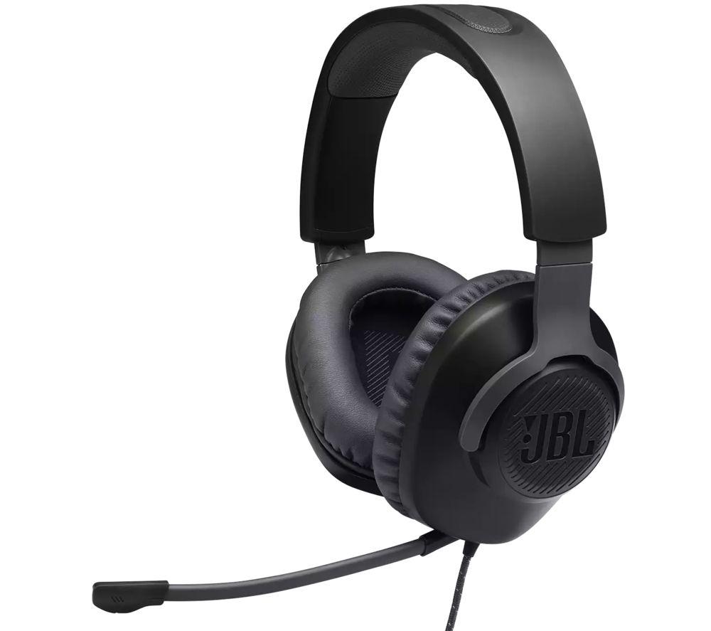 JBL Quantum 100 Gaming Headset Black