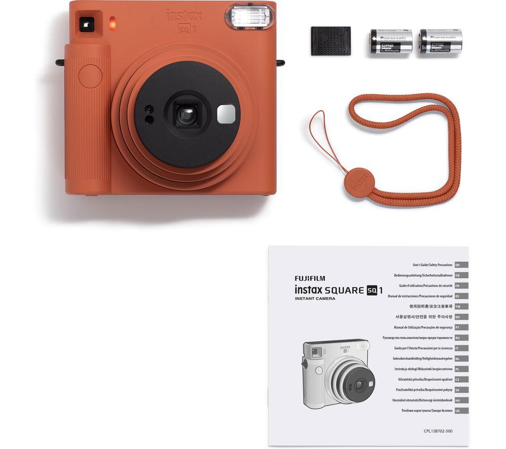 INSTAX SQ1 Instant Camera - Terracotta Orange image number 4 of 6