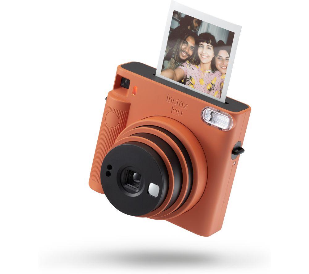 Buy INSTAX SQ1 Instant Camera - Terracotta Orange | Currys