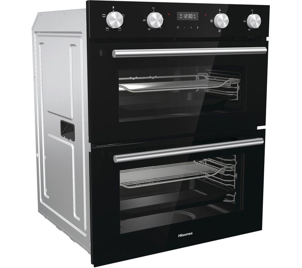 HISENSE BID75211BGUK Electric Built-under Double Oven - Black image number 3 of 14