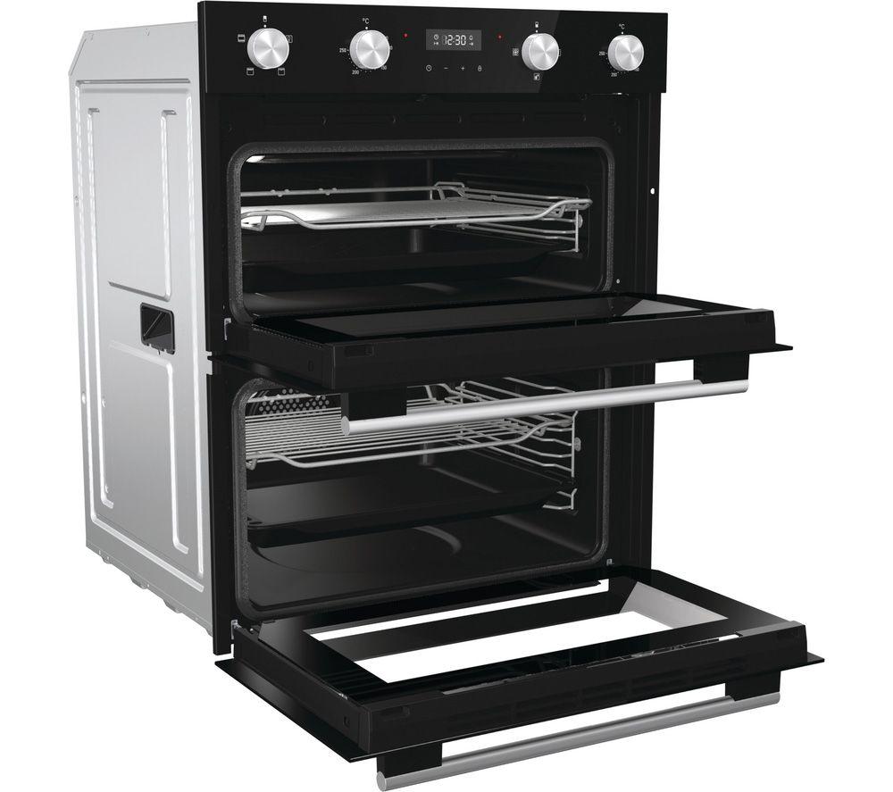 HISENSE BID75211BGUK Electric Built-under Double Oven - Black image number 4 of 14
