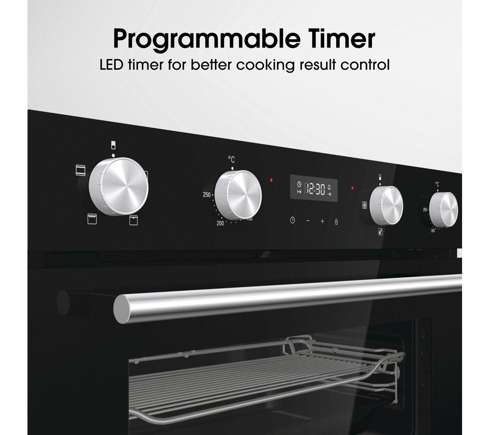 HISENSE BID75211BGUK Electric Built-under Double Oven - Black image number 13 of 14