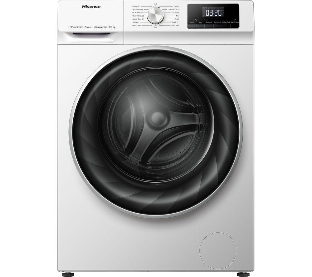 HISENSE WDQY1014EVJM 10 kg Washer Dryer - White, White