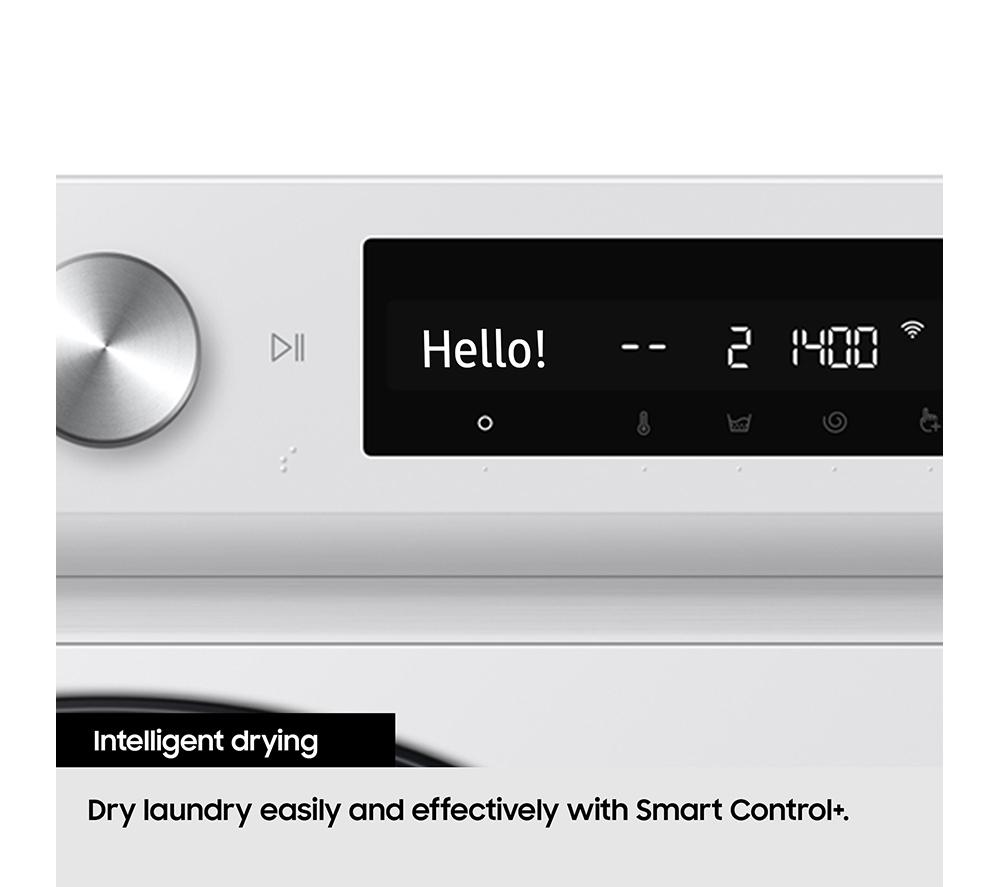 SAMSUNG Series 6 AI Energy DV90T6240LH/S1 WiFi-enabled 9 kg Heat Pump Tumble Dryer - White image number 7 of 11