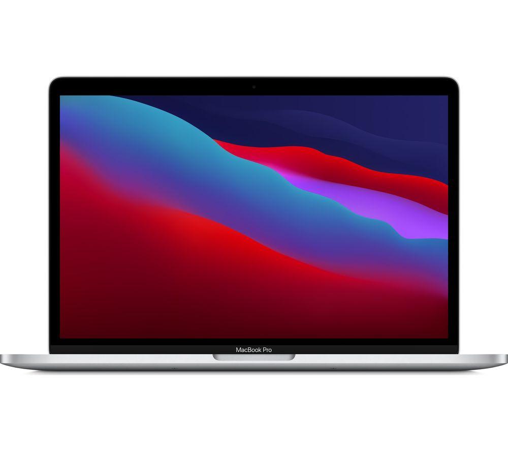 Image of APPLE MacBook Pro 13.3" (2020) - M1, 256 GB SSD, Silver, Silver/Grey