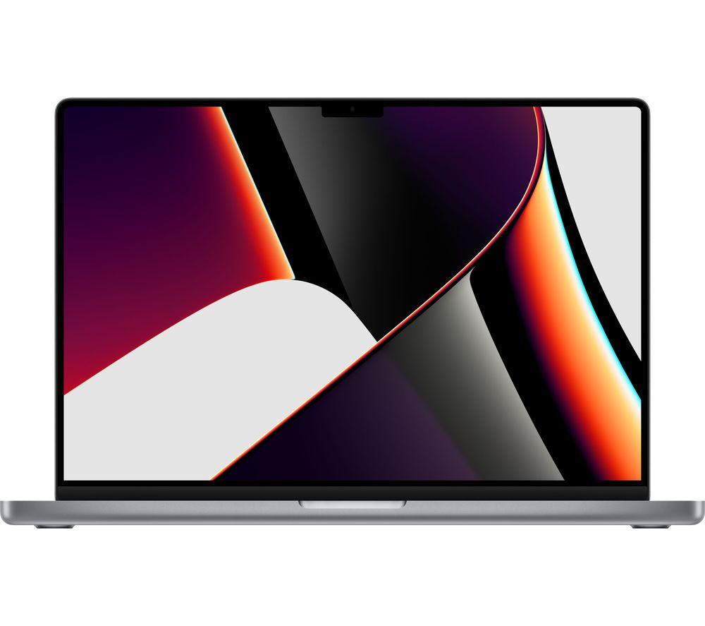 Image of APPLE MacBook Pro 16" (2021) - M1 Pro, 1 TB SSD, Space Grey, Silver/Grey