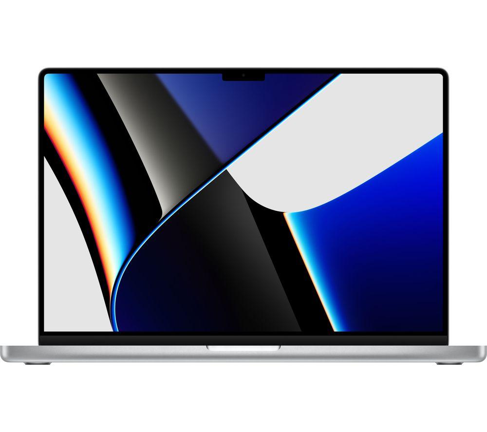 APPLE MacBook Pro 16 (2021) - M1 Pro, 512 GB SSD, Silver, Silver/Grey