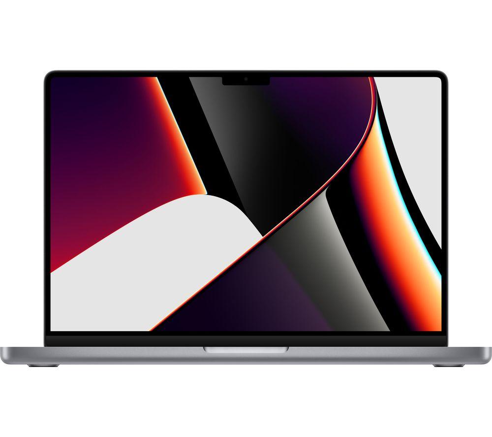 Image of APPLE MacBook Pro 14" (2021) - M1 Pro, 512 GB SSD, Space Grey, Silver/Grey