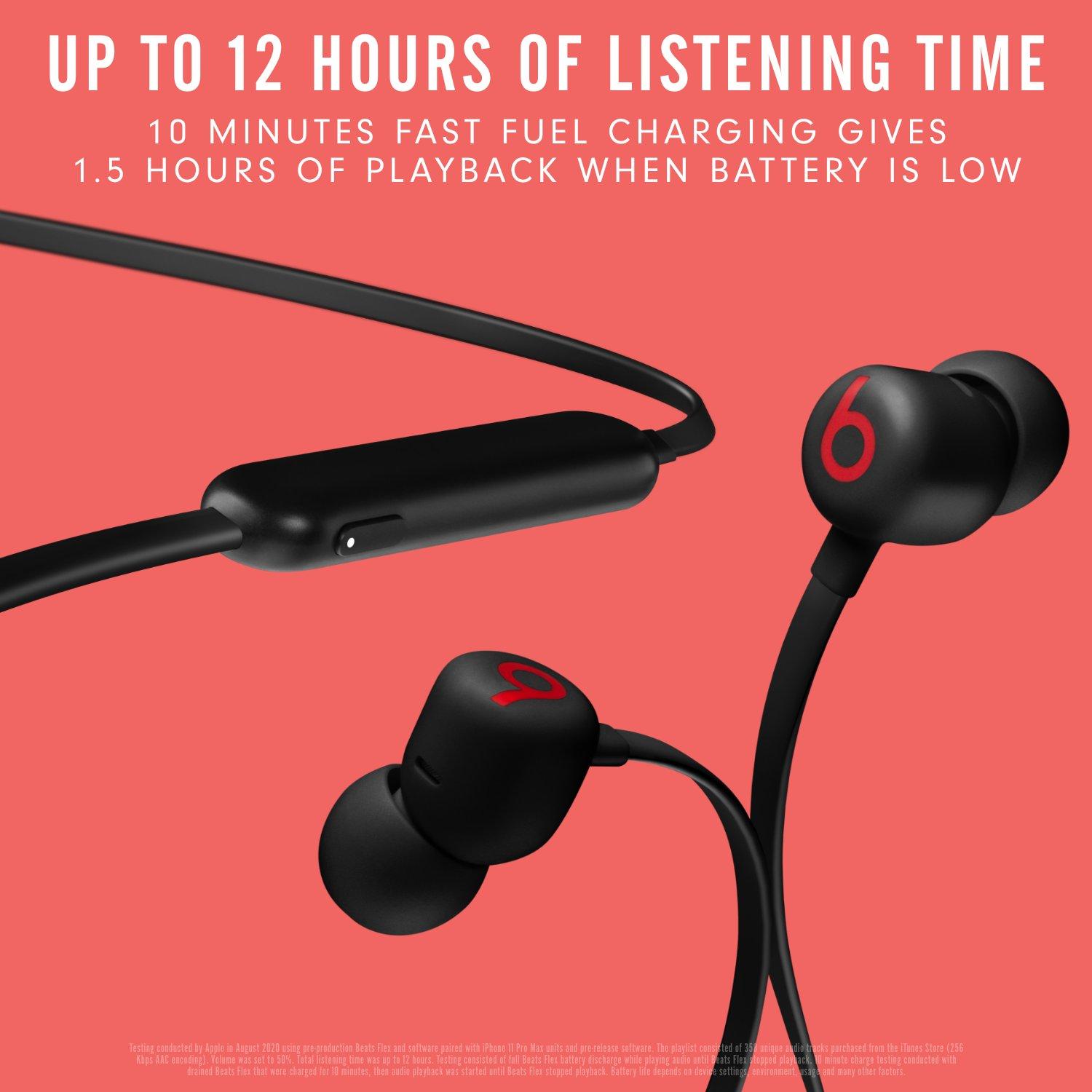 BEATS Flex Wireless Bluetooth Earphones Beats Black