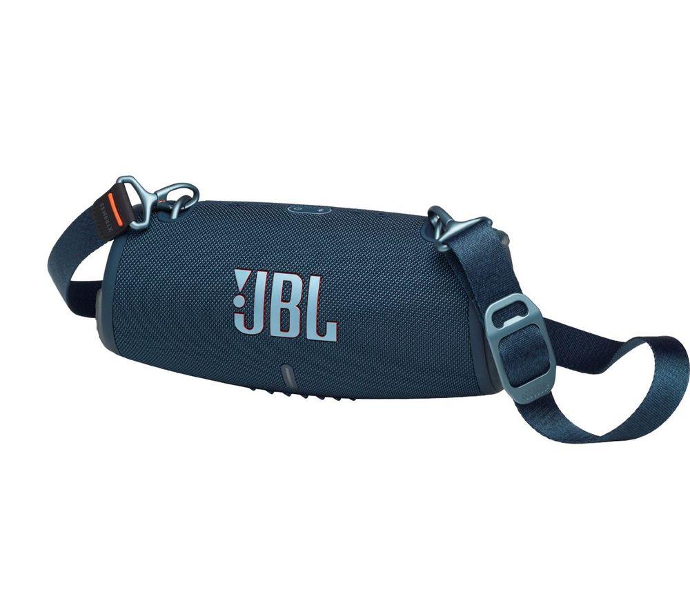 Jbl blue bluetooth online speaker