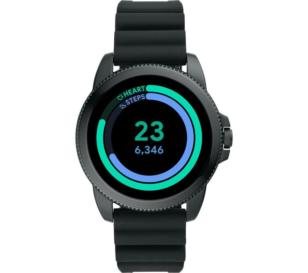 Buy FOSSIL Gen 5E FTW4047 Smartwatch - Black, Silicone Strap | Currys