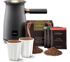 HOTEL CHOCOLAT HC01 Velvetiser Hot Chocolate Machine - Charcoal