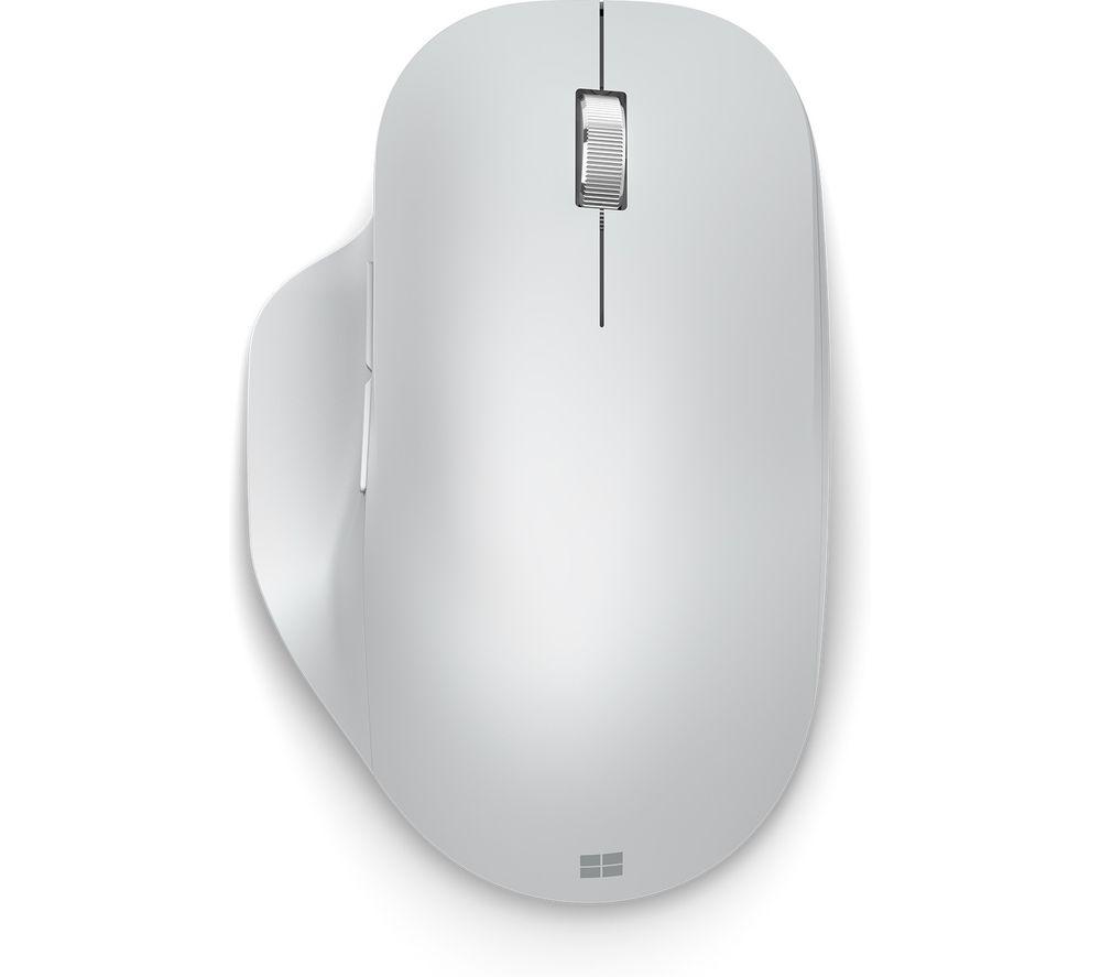Image of MICROSOFT Ergonomic Bluetooth Wireless BlueTrack Mouse - Glacier, Silver/Grey