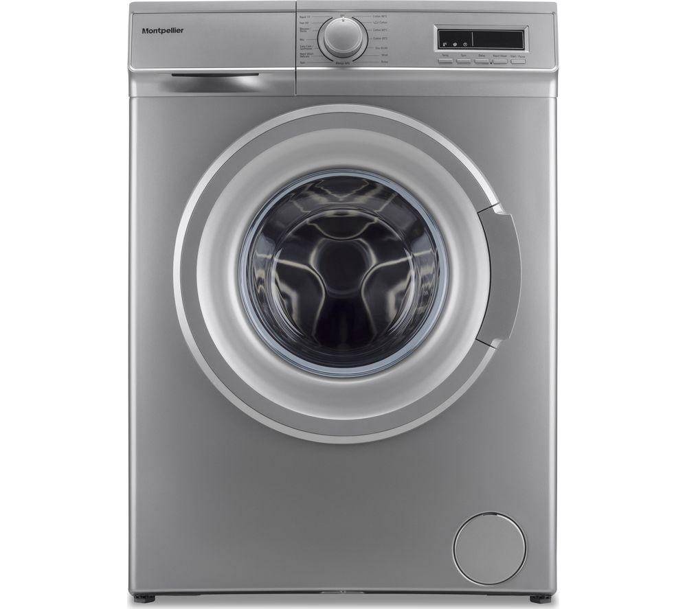 MONTPELLIER Silver/Grey Freestanding washing machines Cheap deals at