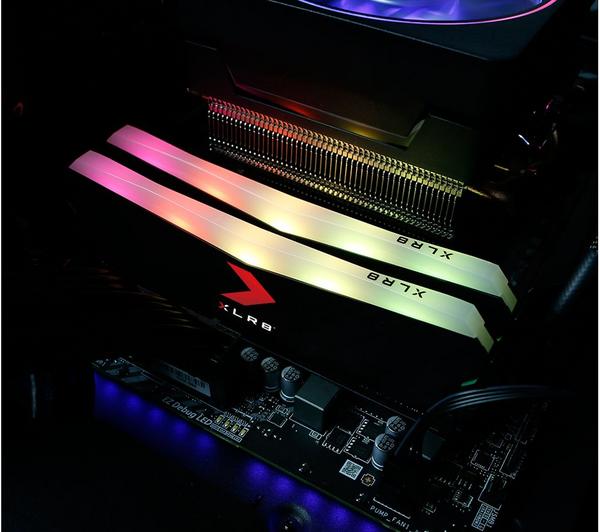 PNY XLR8 EPIC-X RGB DDR4 3200 MHz PC RAM - 8 GB x 2 image number 2