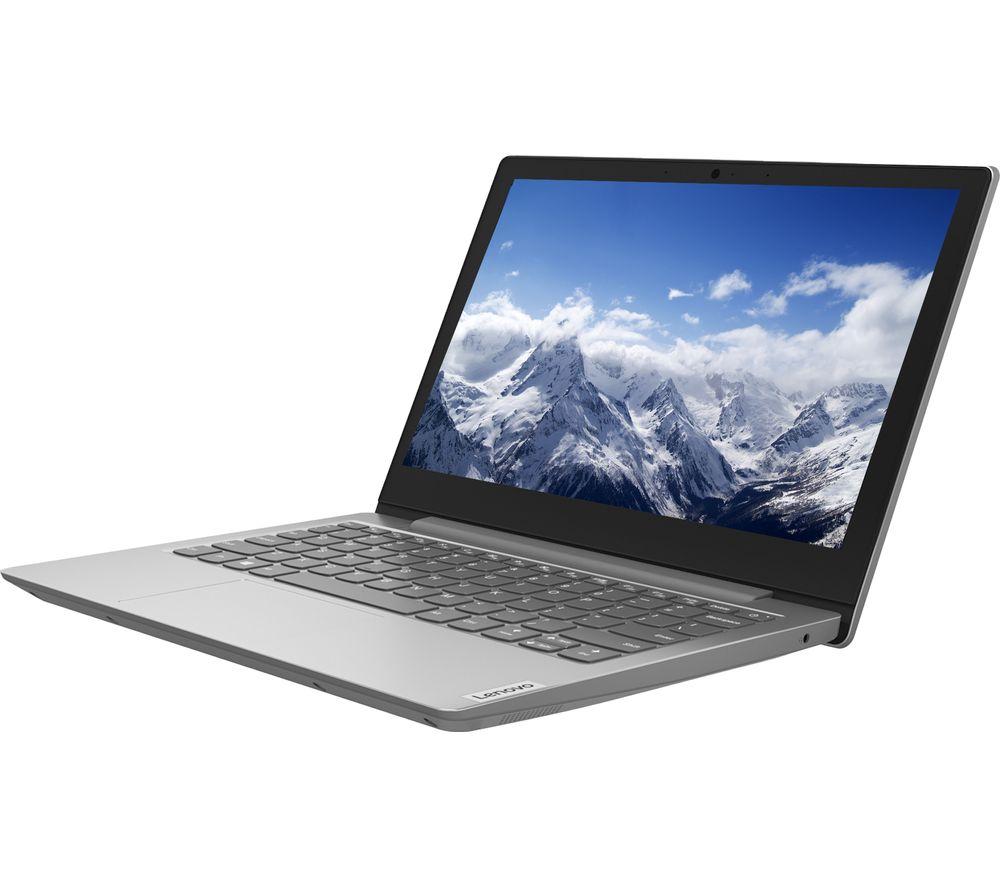 Image of LENOVO IdeaPad 1i 14" Laptop - Intel®Celeron, 64 GB eMMC, Grey, Silver/Grey