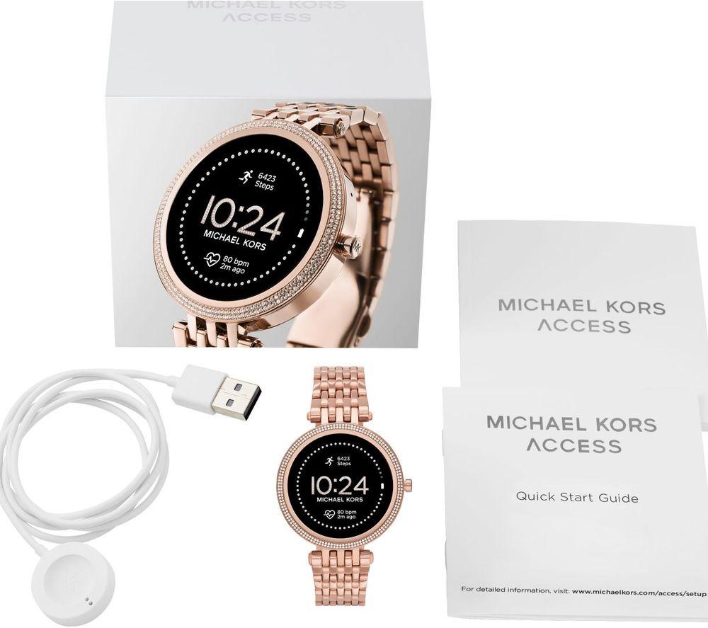 michael kors darci gen 5e gold