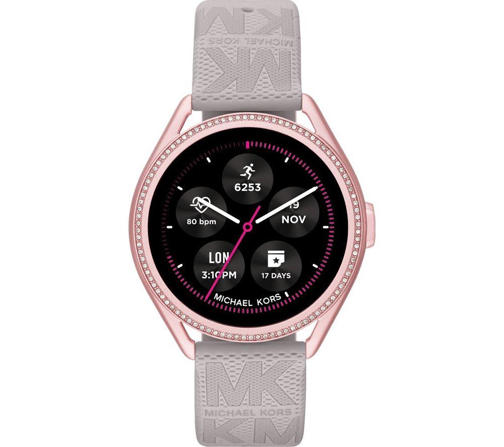 Buy MICHAEL KORS MKGO Gen 5E MKT5117 Smartwatch - Grey & Rose Gold,  Silicone Strap | Currys